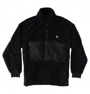 Black DC Shoes Avalon - Mock Neck Fleece | ZLN-941678