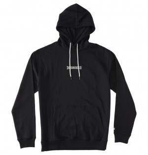 Black DC Shoes Baseline Ph - Hoodie | TYB-352684