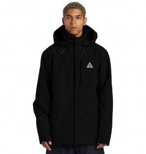 Black DC Shoes Basis 30K - Technical Snow Jacket | NEM-623089