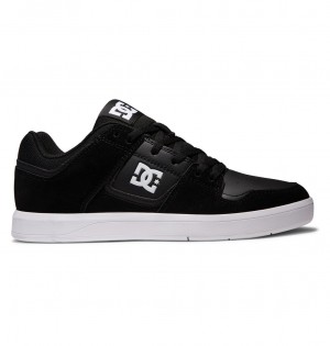 Black DC Shoes DC Cure - Leather Skate Shoes | DAC-781263