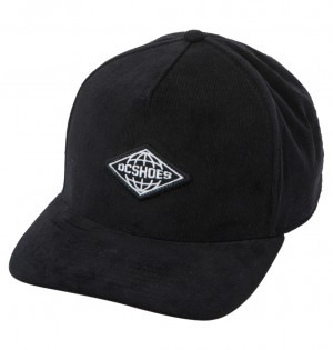 Black DC Shoes DC Expo - Snapback Cap | ELJ-520948