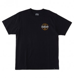 Black DC Shoes Eurostep - T-Shirt | IJS-827036