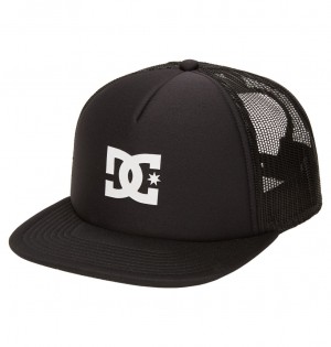 Black DC Shoes Gas Station - Trucker Cap | MXQ-681397