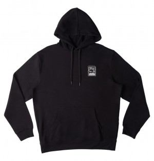 Black DC Shoes Heikkila Sw 360 Flip - Hoodie | MIU-549026