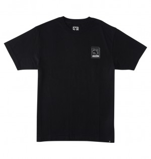 Black DC Shoes Heikkila Sw 360 Flip - T-Shirt | WUF-617385