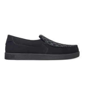 Black DC Shoes Villain 2 - Slip-On Shoes | OJA-579301