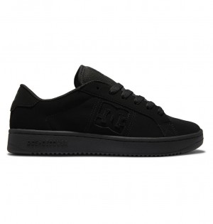 Black / Black / Black DC Shoes Striker - Leather Shoes | ZJB-765814