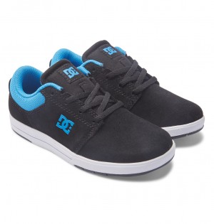 Black / Blue / Grey DC Shoes Crisis 2 - Shoes | BUD-631072