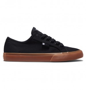 Black / Gum DC Shoes Manual - Shoes | PQC-824907