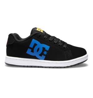 Black / Multi DC Shoes Gaveler - Leather Shoes | EFS-358420