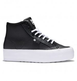 Black / White DC Shoes Manual Hi Wnt - High-Top Shoes | WIA-631580