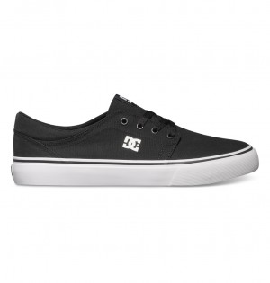 Black / White DC Shoes Trase Tx - Shoes | DSQ-526871