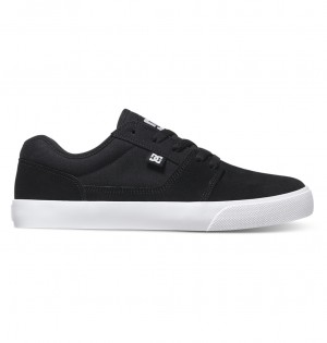 Black / White / Black DC Shoes Tonik - Leather Shoes | OKD-269153