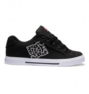 Black / Zebra DC Shoes Chelsea - Shoes | ZHL-982431