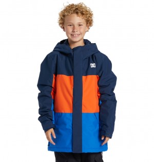 Dress Blues DC Shoes Defy - Technical Snow Jacket 8-16 | KLS-394512