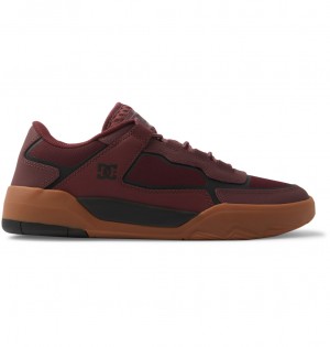 Maroon DC Shoes DC Metric - Leather Shoes | GFS-728453