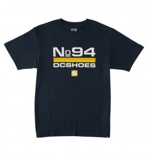 Navy Blazer DC Shoes Nine Four - T-Shirt | MGE-064527