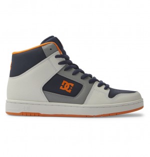 Navy / Grey DC Shoes Manteca 4 Hi - High-Top Shoes | ICU-136025