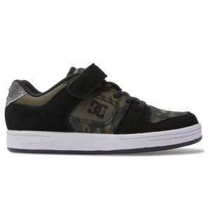 Olive Camouflage DC Shoes Manteca 4 V - Shoes | UCP-042731