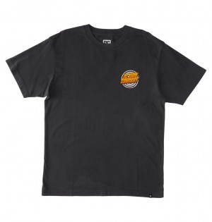 Pirate Black Enzyme Wash DC Shoes Burner - T-Shirt | MEU-534289