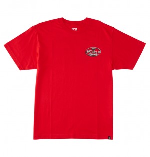 Racing Red DC Shoes Truckin - T-Shirt | RPQ-287961