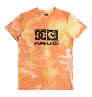 Shocking Orange DC Shoes x Monegros - T-Shirt | OVW-852179