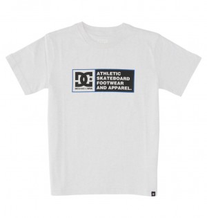 Snow Heather / Nautical Blue DC Shoes DC Density Zone - Short Sleeve T-Shirt 8-16 | HAG-540861