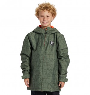 Standards DC Shoes Basis Print - Technical Snow Jacket 8-16 | FLE-871605