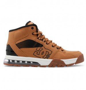 Wheat / Black DC Shoes Versatile Hi WR - Lace-Up Boots | OSH-089617