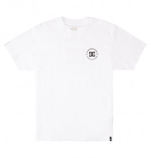 White DC Shoes DC Star Pilot - T-Shirt | EIK-619428