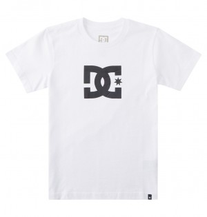 White DC Shoes DC Star - Short Sleeve T-Shirt 8-16 | WEF-698713