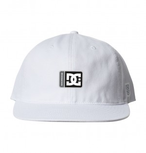 White DC Shoes Shanahan - Strapback Cap | HNR-159468