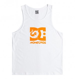 White DC Shoes x Monegros - Vest | HSB-416720