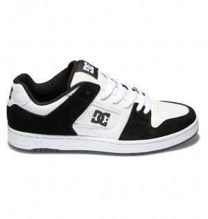 White / Black DC Shoes Manteca 4 - Shoes | PKH-149825