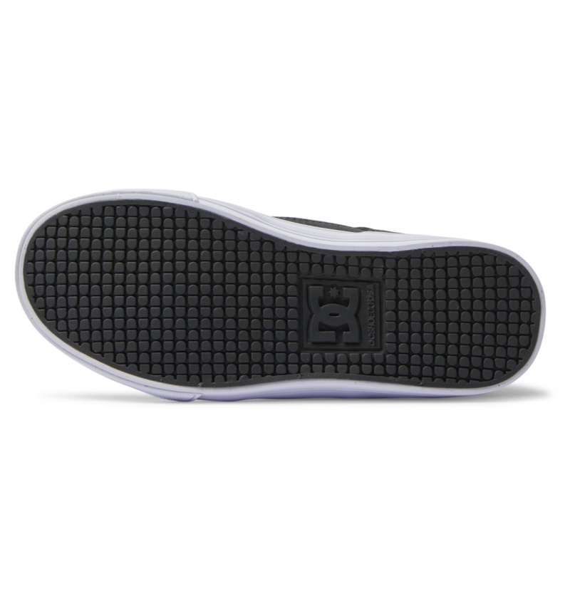 Anthracite / Black DC Shoes Pure Elastic - Shoes 8-16 | DGK-752943