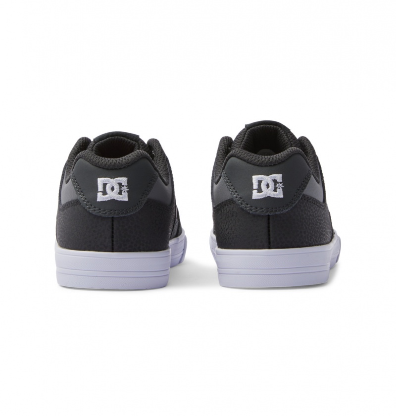 Anthracite / Black DC Shoes Pure Elastic - Shoes 8-16 | DGK-752943