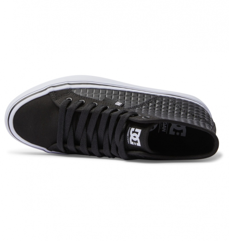 Battleship / Gun Metal DC Shoes Manual Hi Platform - High-Top Shoes | OWT-561379