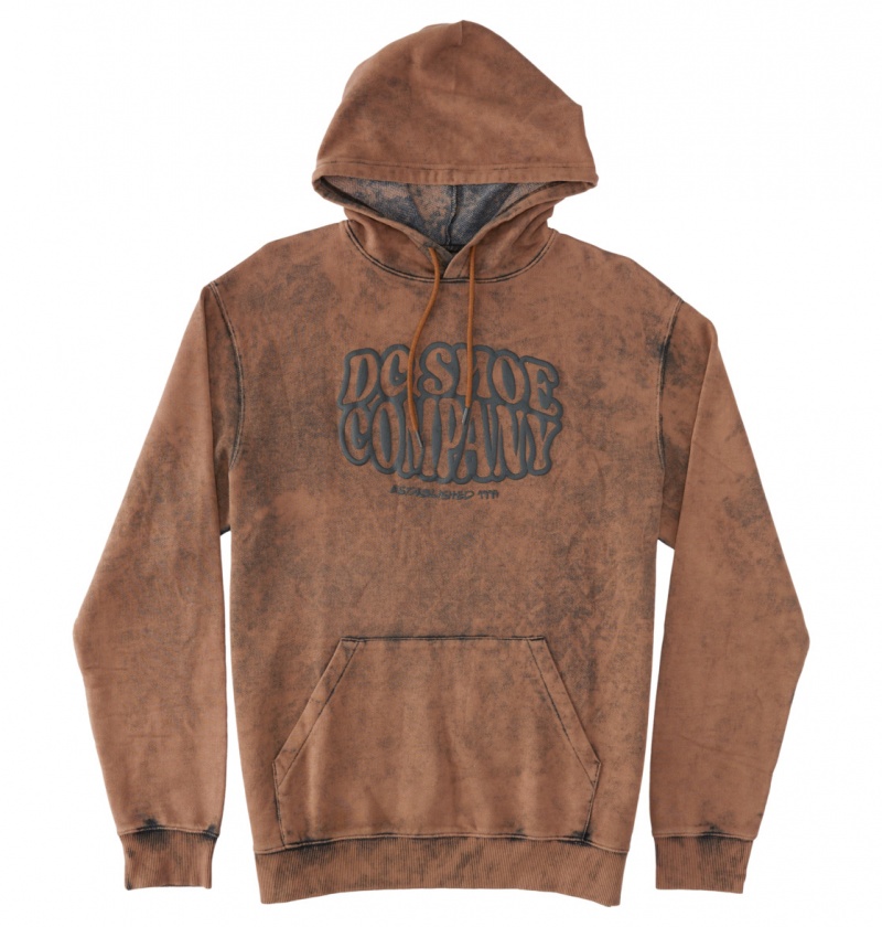 Bison Storm Wash DC Shoes Contour - Hoodie | UPL-710923