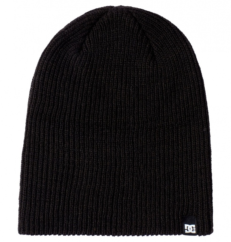 Black DC Shoes DC Skully - Beanie | OJC-951284