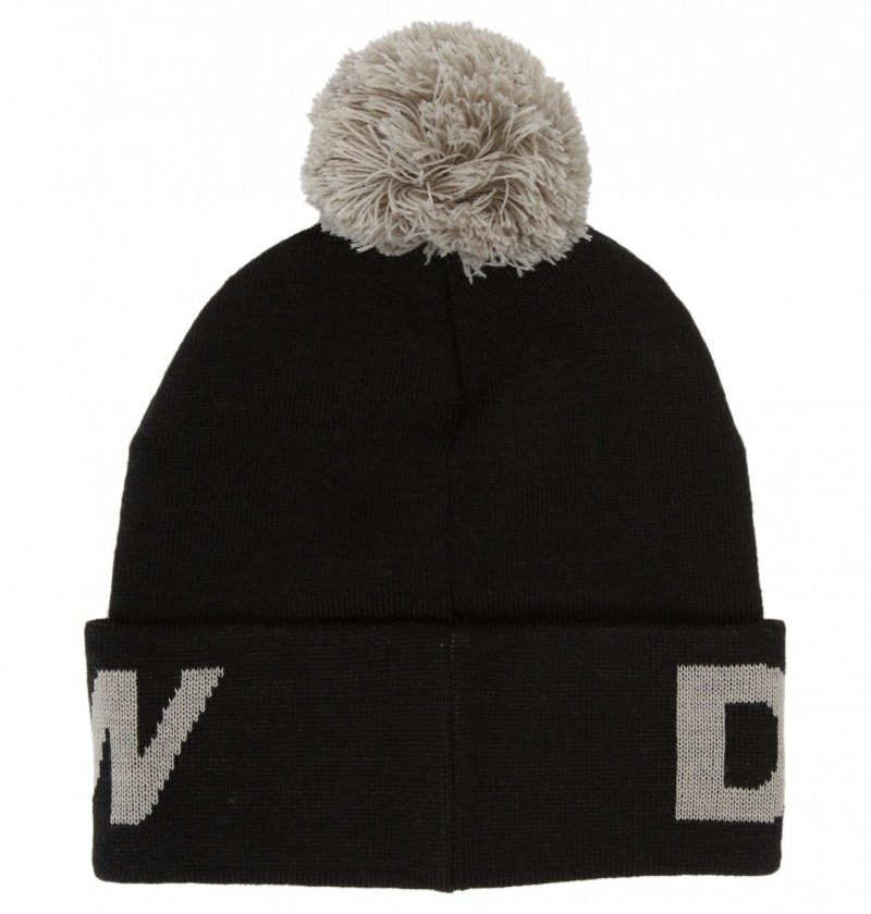 Black DC Shoes Gambol - Beanie | HMJ-590417