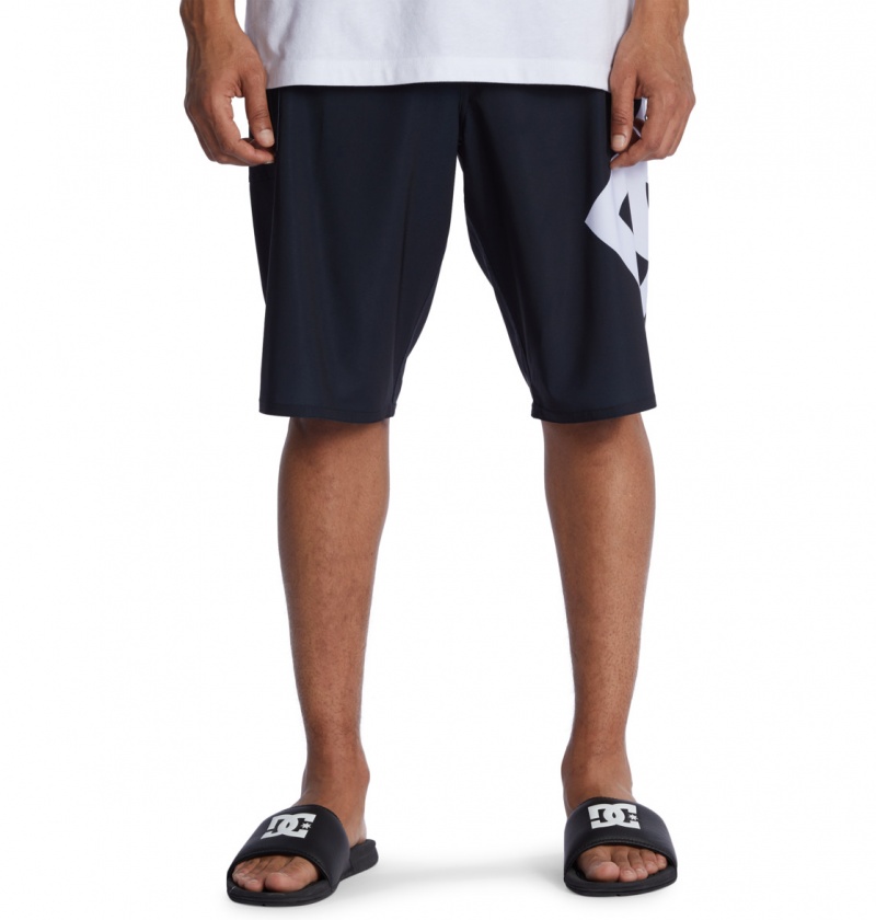 Black DC Shoes Lanai 21" - Board Shorts | ZKH-961423