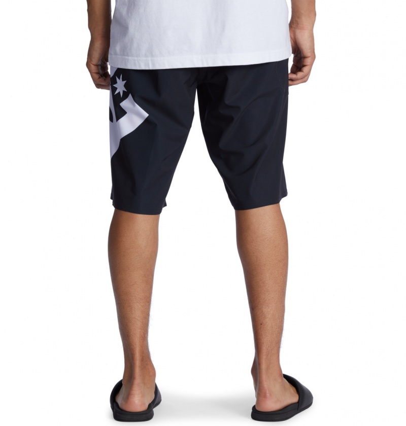 Black DC Shoes Lanai 21" - Board Shorts | ZKH-961423