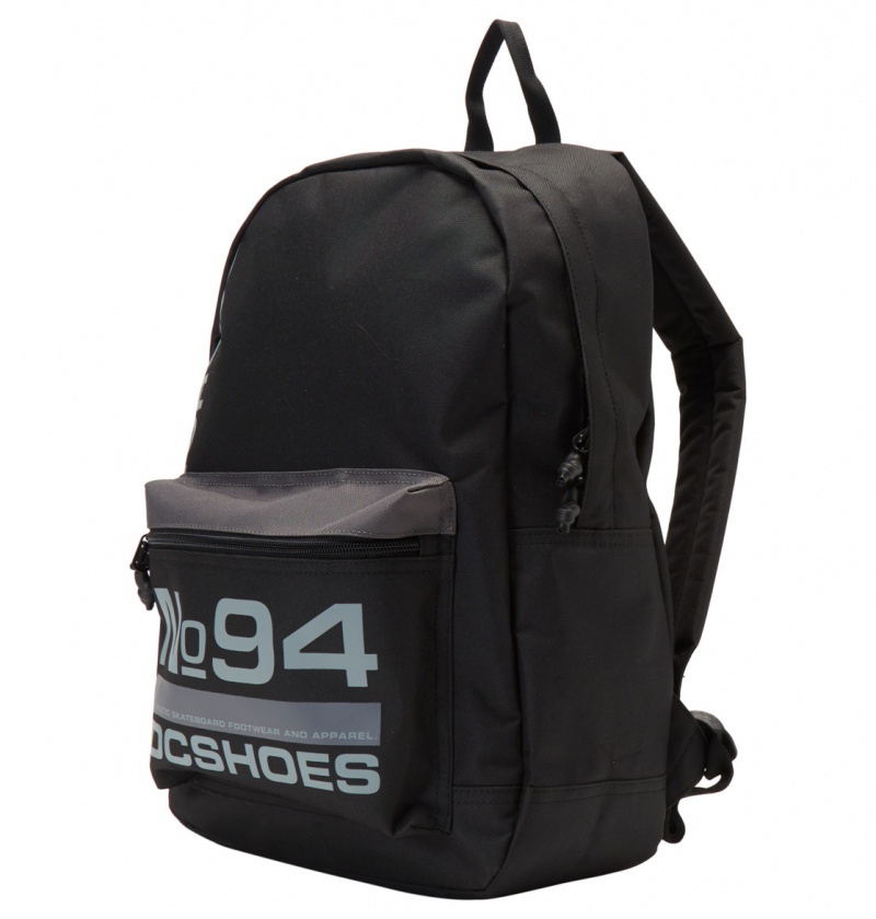 Black DC Shoes Nickel Sport 20L - Medium Backpack | SUK-183470