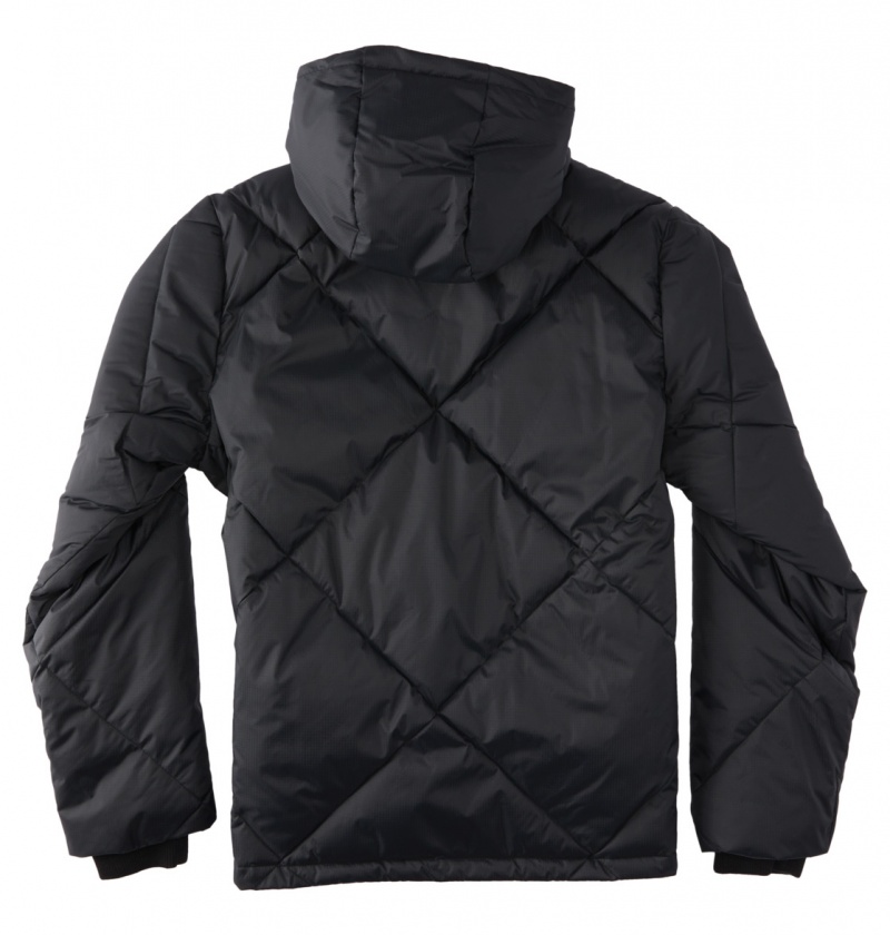 Black DC Shoes Passage - Puffer Jacket | EOI-215760