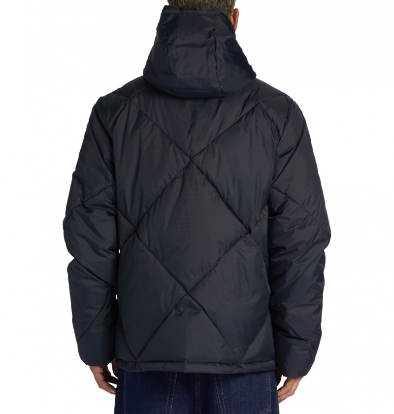 Black DC Shoes Passage - Puffer Jacket | EOI-215760