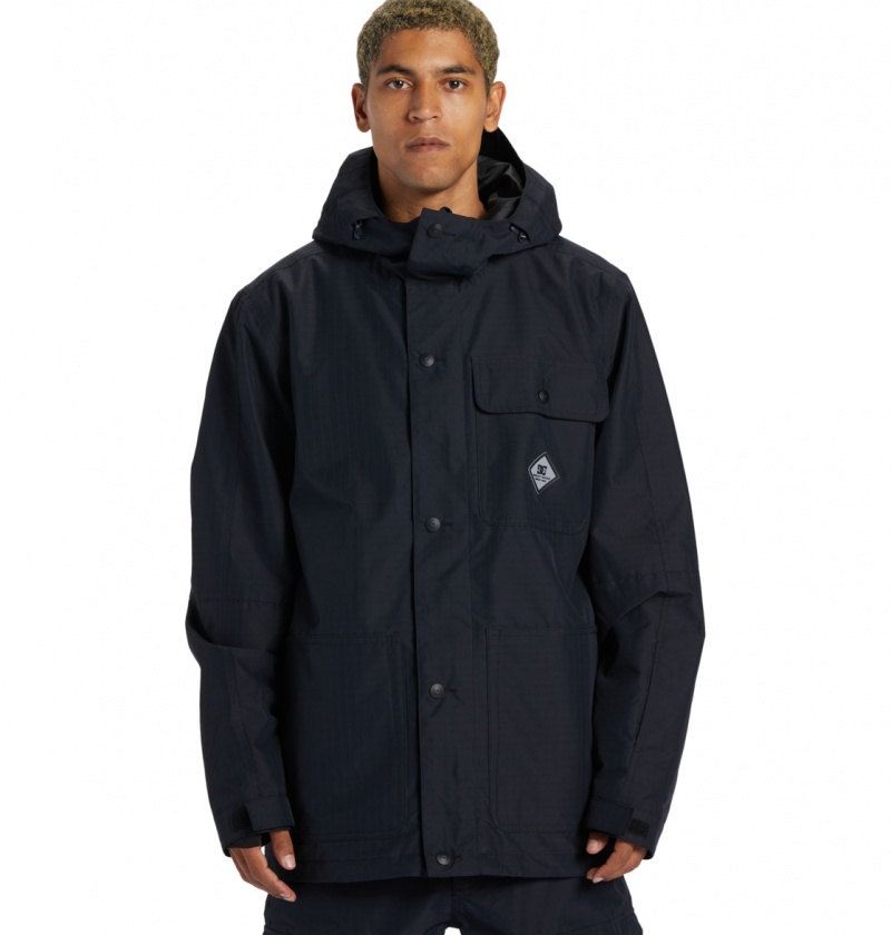 Black DC Shoes Servo - Technical Snow Jacket | YGF-082765