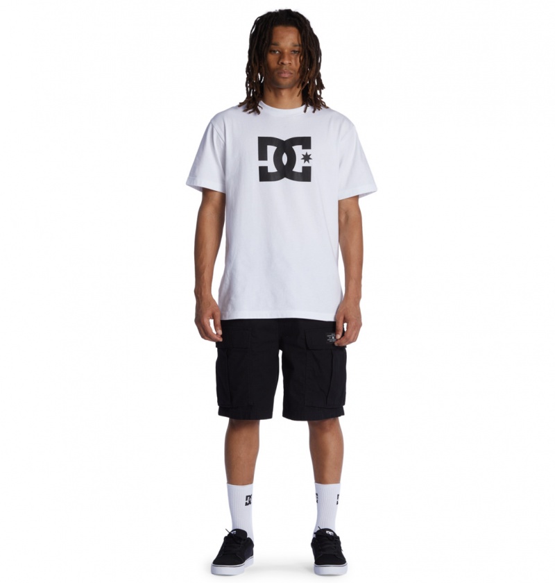 Black DC Shoes Tundra - Cargo Shorts | ZHB-608524