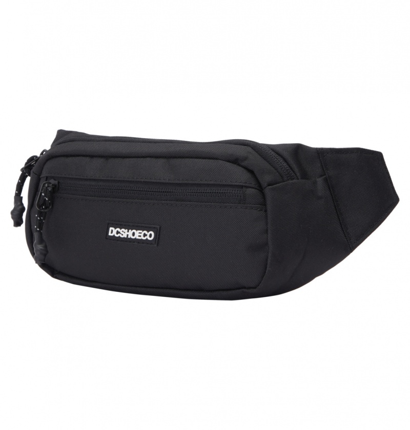 Black DC Shoes Tussler - Bum Bag | RUP-728034