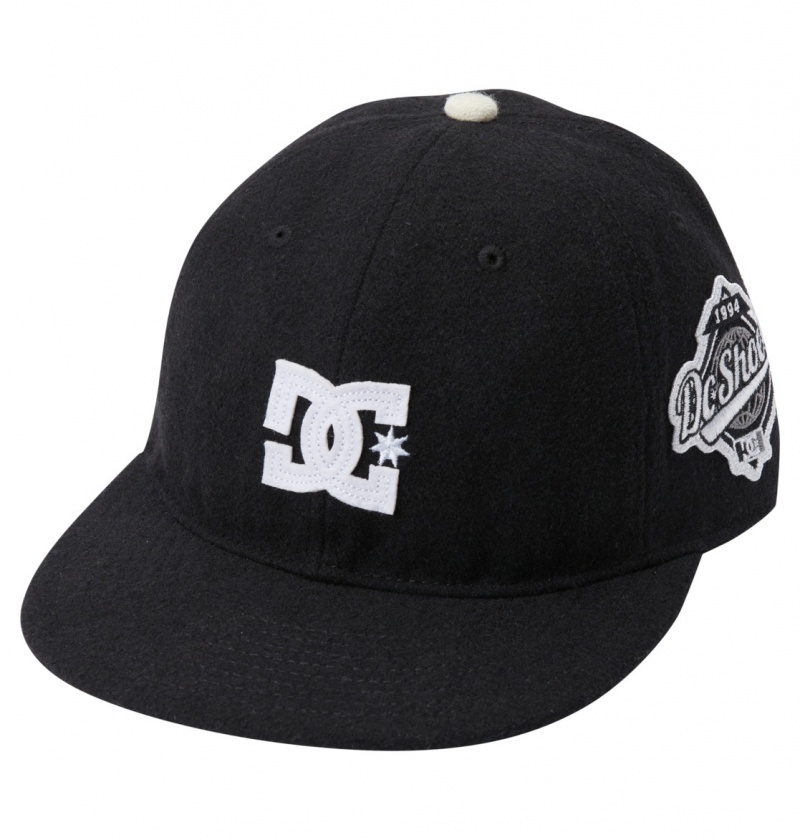 Black DC Shoes World Champ - Strapback Cap | OTF-574081