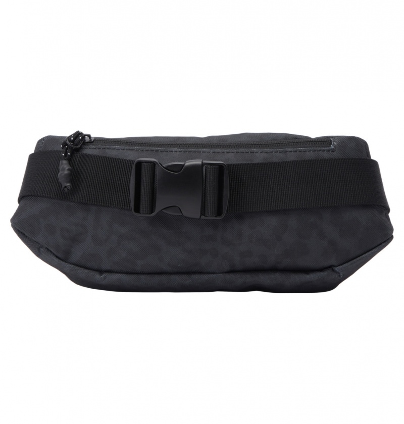 Black Leopard DC Shoes Tussler - Bum Bag | NRK-652901